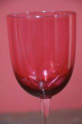 Victorian Ruby Glass 