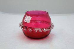 Victorian Ruby Glass Bowl