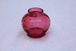 Victorian Ruby Glass Bowl