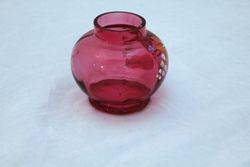 Victorian Ruby Glass Bowl