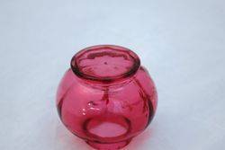 Victorian Ruby Glass Bowl