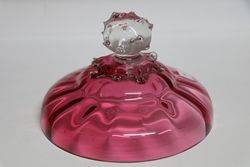 Victorian Ruby Glass Bowl 