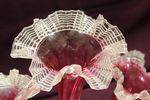 Victorian Ruby Glass Epergne 