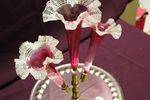 Victorian Ruby Glass Epergne 