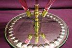 Victorian Ruby Glass Epergne 