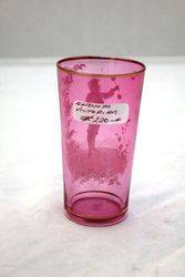 Victorian Ruby Glass Glass