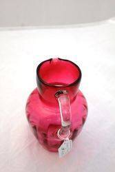 Victorian Ruby Glass Jug