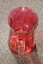 Victorian Ruby Glass Jug 