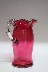 Victorian Ruby Glass Jug 