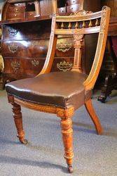 Victorian Set of 12 Oak Dining Chairs