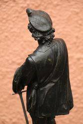 Victorian Spelter Figure of Quentin Durward