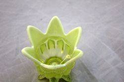 Victorian Vaseline Uranium Glass Bowl
