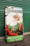 Vincarnis Wine Tonic Pictorial Enamel Sign