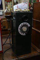 Vintage 10c Coin Operated  Phone 