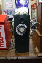 Vintage 10c Coin Operated  Phone 