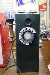 Vintage 10c Coin Operated  Phone 