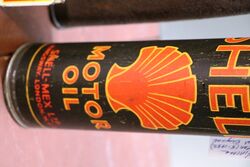 Vintage BPShell Duo Petrol Can with Shell Oil Can Insert