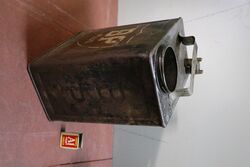 Vintage BP Shell Duo Petrol Can with Shell Oil Can Insert