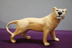 Vintage Beswick Female Lion Figure 