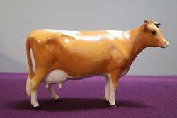 Vintage Beswick Guernsey Cow Second Version  