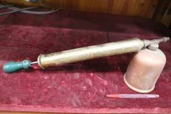 Vintage Brass + Copper Insect Sprayer 