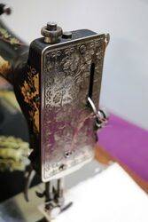 Vintage Cased Singer Portable Sewing Machine
