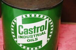 Vintage Castrol Z Industrial Oils 5lb Grease Tin