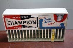 Vintage Champion Spark Plug Wall Dispenser 