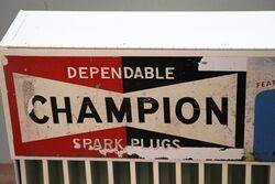 Vintage Champion Spark Plug Wall Dispenser 