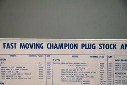 Vintage Champion Spark Plug Wall Dispenser 