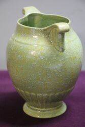 Vintage Crown Devon Speckle Green Vase 