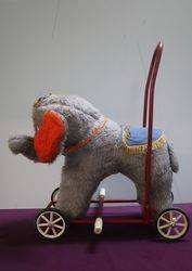 Vintage Elephant Push Toys