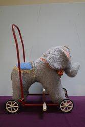 Vintage Elephant Push Toys