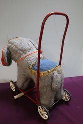 Vintage Elephant Push Toys