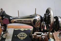 Vintage Frister and Rossmanns Cased Sewing Machine