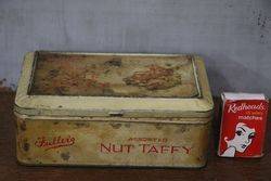 Vintage Fullerand39s Assorted Nut Taffy Toffee Tin 