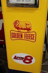 Vintage Gilbarco CM Petrol Pump in Golden Fleece Livery