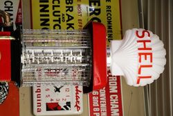 Vintage Gilbert and Barker Manual Petrol Pump in Shell Livery 