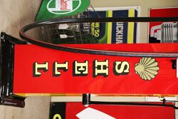 Vintage Gilbert and Barker Manual Petrol Pump in Shell Livery 
