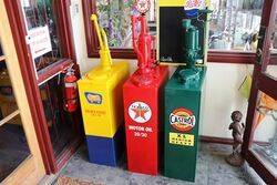 Vintage Golden Fleece Garage HiBoy Oil Dispenser 