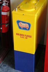 Vintage Golden Fleece Garage HiBoy Oil Dispenser 