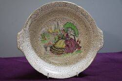 Vintage HandK Tunstall Crinoline Lady Bowl 