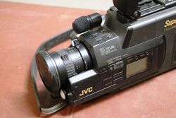 Vintage JVC Super VHS VideoMovie GR S77 Camera RecorderPlayer 