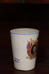 Vintage King George VI Queen Elizabeth II  Coronation Mug