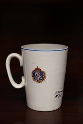 Vintage King George VI Queen Elizabeth II  Coronation Mug