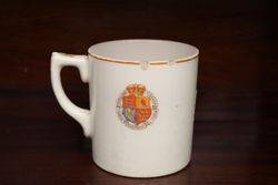 Vintage King George V and Queen Mary Silver Jubilee Mug