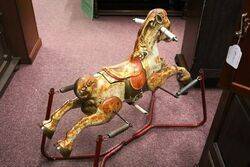 Vintage MOBO Prairie King Rocking Horse 