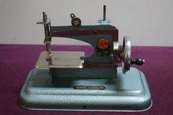 Vintage MarieClaude Tin Plate Sewing Machine 