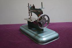 Vintage MarieClaude Tin Plate Sewing Machine 