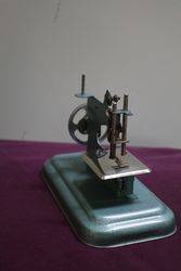 Vintage MarieClaude Tin Plate Sewing Machine 